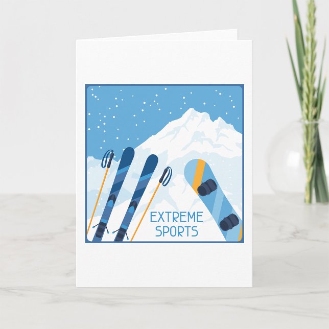 Winter Extreme Sports Kort (Skapare uppladdad)