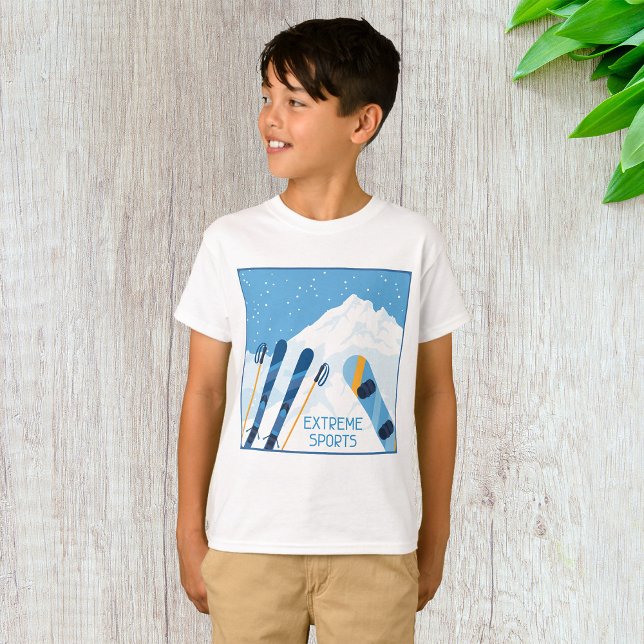 Winter Extreme Sports T Shirt (Skapare uppladdad)