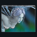 Winter Fairy Kalender<br><div class="desc">3D-rendering av en vacker vintersaga på en fantastisk himlar-bakgrund</div>