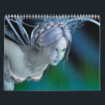 Winter Fairy Kalender<br><div class="desc">3D-rendering av en vacker vintersaga på en fantastisk himlar-bakgrund</div>