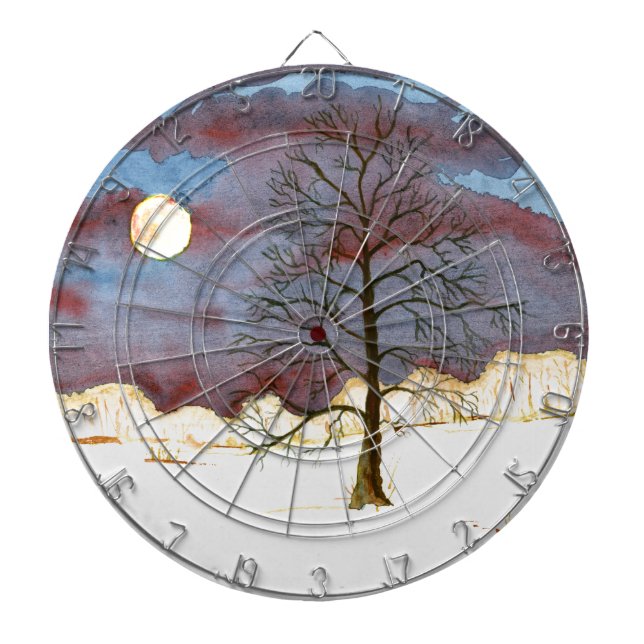 Winter Fält Darttavla (Framsidan)