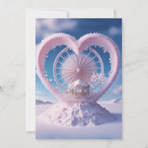 Winter Fantasy: Snowy Miracle Heart Bröllop