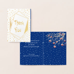 Winter Fantasy Tack Folierat Kort