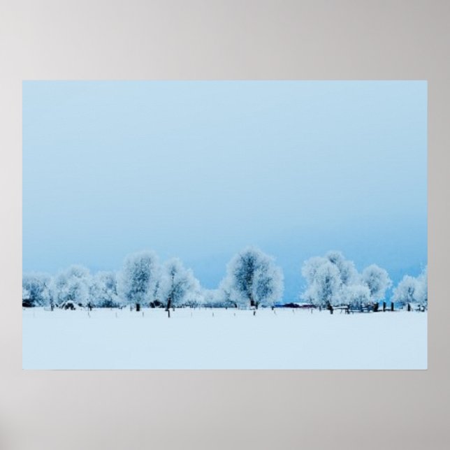 Winter Farm Poster (Framsidan)