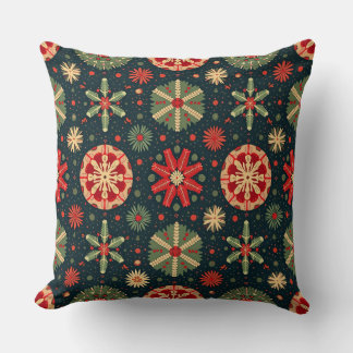 Winter Festive Bloom Kudde