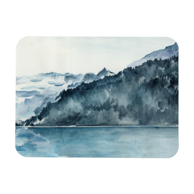 Winter Fjords Magnet (Horisontell)