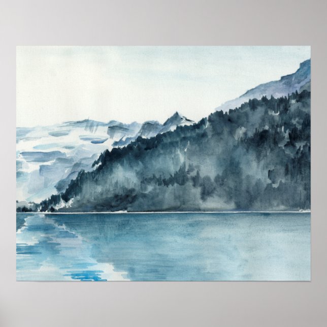 Winter Fjords Poster (Framsidan)