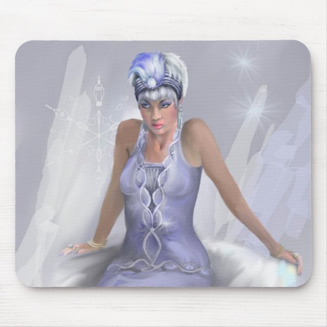 Winter Flame Mousepad Musmatta (Framsidan)