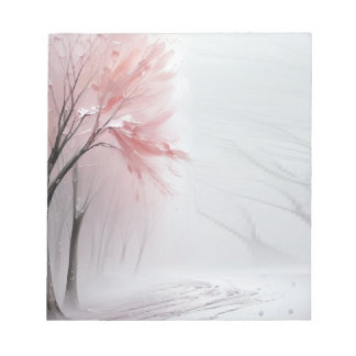 Winter Flower Tablet Anteckningsblock