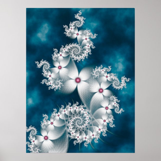 Winter Flowers Poster (Framsidan)