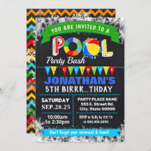 Winter-födelsedagsfestens baslinje Bassäng