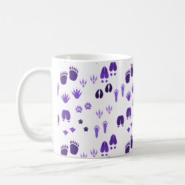 Winter Footprint Coffee Mugg (Vänster)