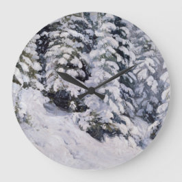 Winter Forest | Aleksander Borisov Stor Klocka