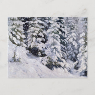 Winter Forest Aleksander Borisov Vykort