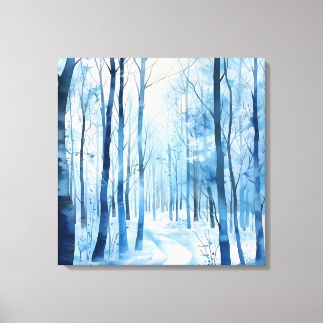 Winter Forest Canvas Art (Framsida)