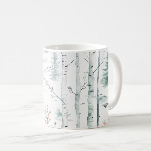 Winter Forest Kaffemugg (Framsida höger)