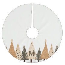 Winter Forest Neutralt Monogram