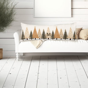 Winter Forest Neutralt Monogram Kroppskudde