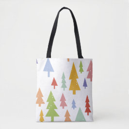 Winter Forest Tote Tygkasse