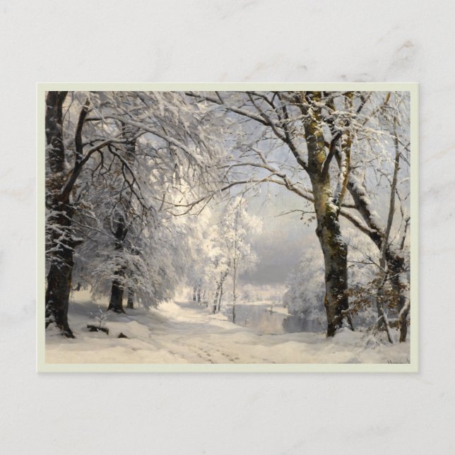Winter Forest Vykort (Framsida)
