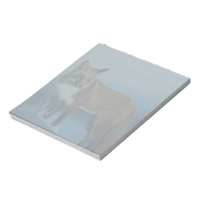 Winter Fox Anteckningsblock (Roterad)