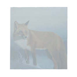 Winter Fox Anteckningsblock