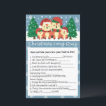 Winter fox christmas sång quiz<br><div class="desc">Winter fox christmas sång quiz</div>