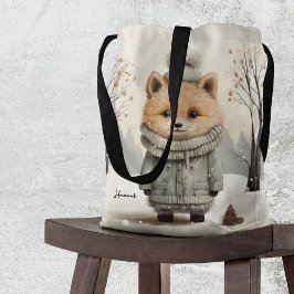 Winter Fox Tygkasse