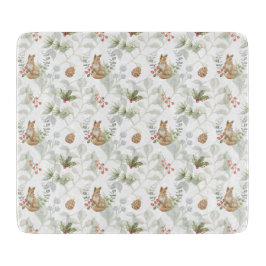 Winter Fox Woodland Forest Cute