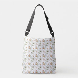 Winter Fox Woodland Forest Cute Crossbody Bag Axelväska