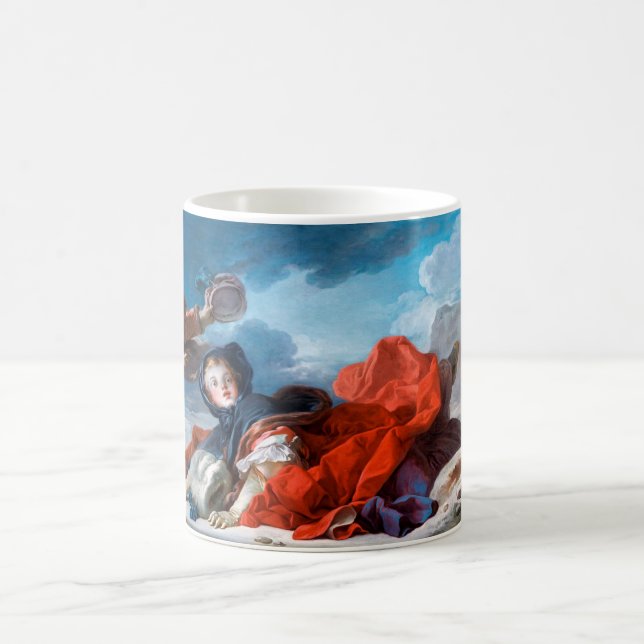 Winter, Fragonard Kaffemugg (Center)