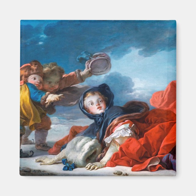 Winter, Fragonard Magnet (Framsidan)