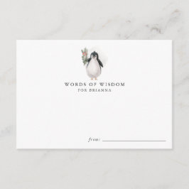 Winter Friends | Julbabyvykort Tilläggskort