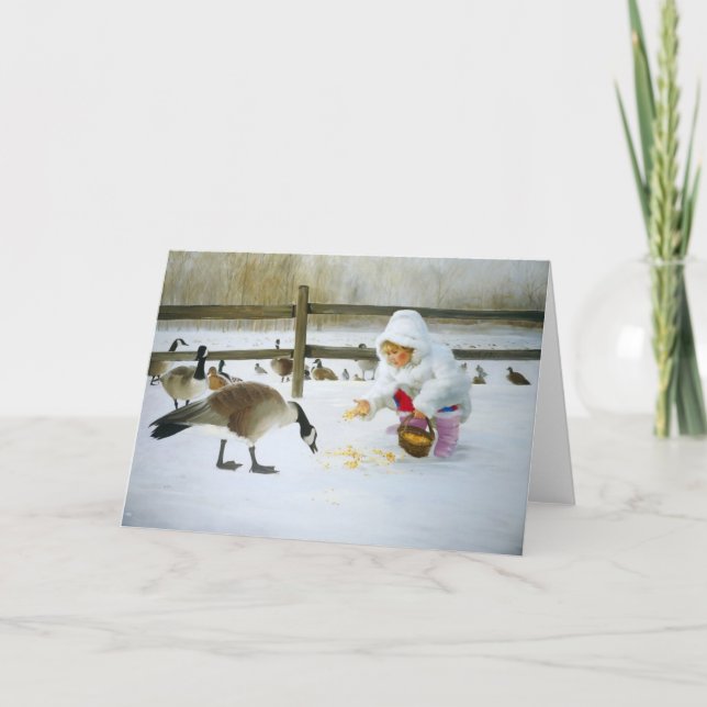 Winter Friends Kort (Framsida)