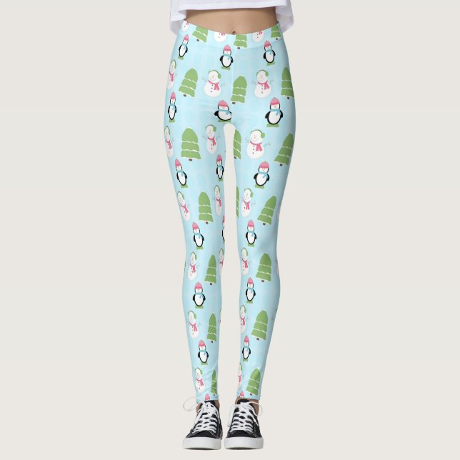 Winter Friends Leggings (Framsida)