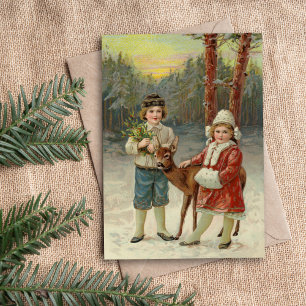 Winter Friends Vintage jul