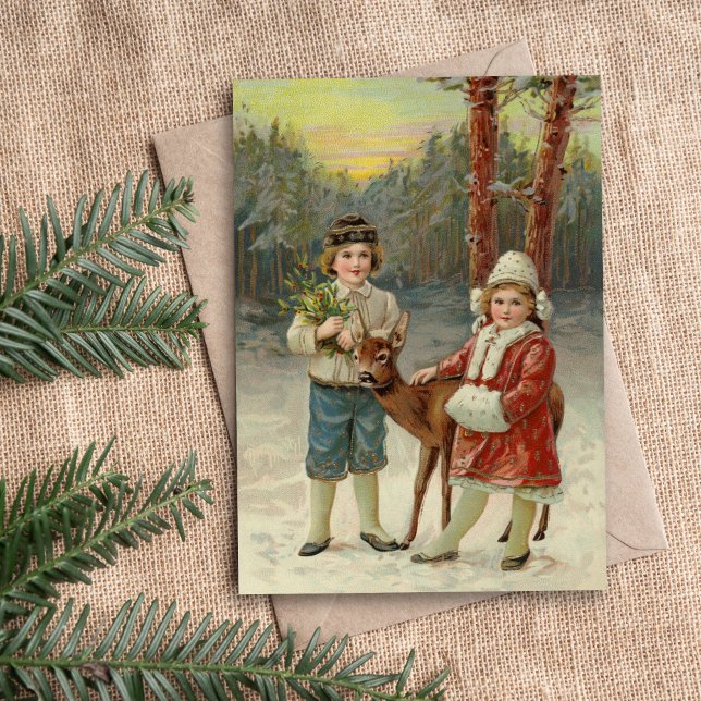 Winter Friends | Vintage jul (Skapare uppladdad)