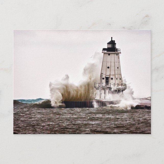 Winter Fury Vykort (Framsida)