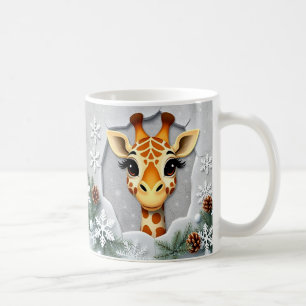 Winter Giraffe Mugg Wrap 3D-design