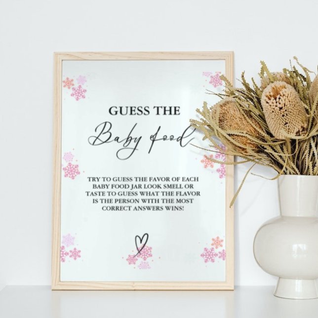 Winter gissar att matchen för Baby-matbabybabybaby Poster (Skapare uppladdad)