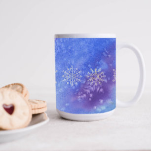 Winter Glow Snowflake Mugg