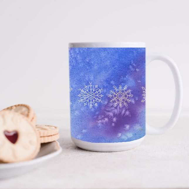 Winter Glow Snowflake Mugg (Skapare uppladdad)