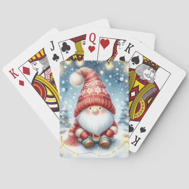 Winter Gnome Casinokort (Baksidan)