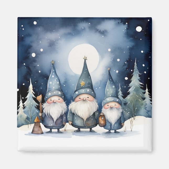 Winter Gnomes Magnet (Framsidan)