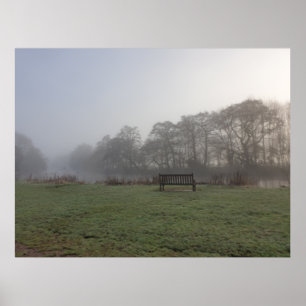 Winter God Walk i parken Poster