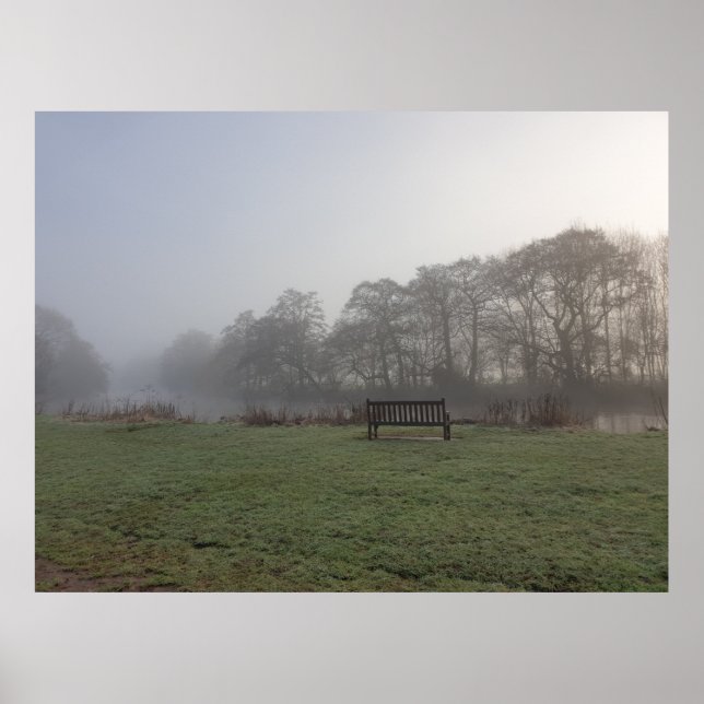 Winter God Walk i parken Poster (Framsidan)