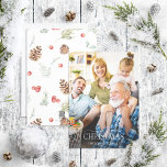 Winter Gräs Berry God jul Script Photo Hol Julkort<br><div class="desc">Tittar du ett vackert och unikt helgdag-kort som ska skickas till dina vänner och familj i år? Titta bara på God jul-skriptfotokortet för Winter Gräs Berry! Det här enkla kortet och eleganten har din favoritbild i utfallet mitt till mörk, överdragen med God jul i en populär, vit, röd kalligrafi och...</div>