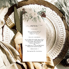 Winter Gräs Bröllop Meny