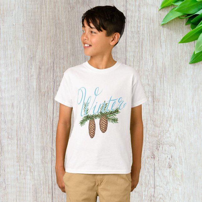 Winter Gräs Cones T Shirt (Skapare uppladdad)