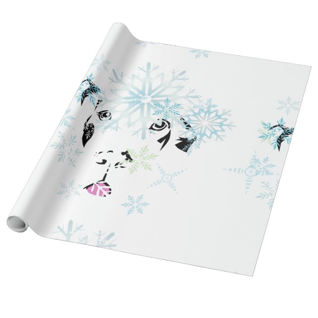 Winter Great dane Presentpapper (Utrullad)